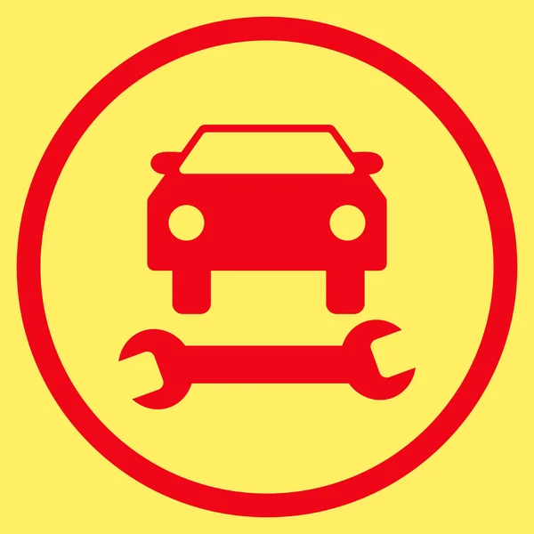 Car Repair Flat Vector Ícone — Vetor de Stock