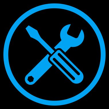 Seçenekleri düz vektör simgesi