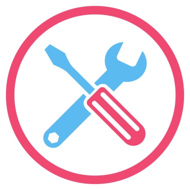 Seçenekleri düz vektör simgesi