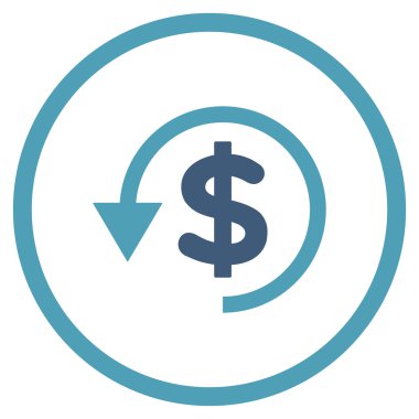 Ters ibraz düz vektör simgesi