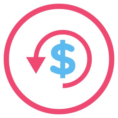 Ters ibraz düz vektör simgesi