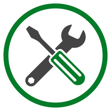 Seçenekleri düz vektör simgesi