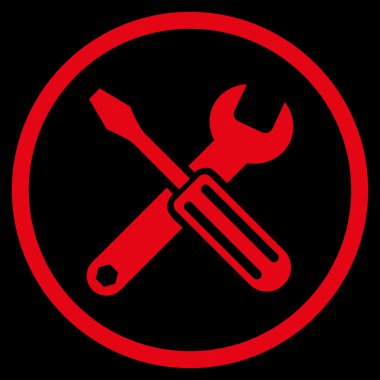 Seçenekleri düz vektör simgesi