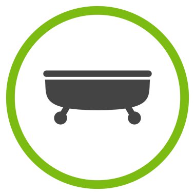 Küvet Düz Vektör Simgesi