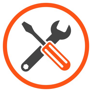 Seçenekleri düz vektör simgesi