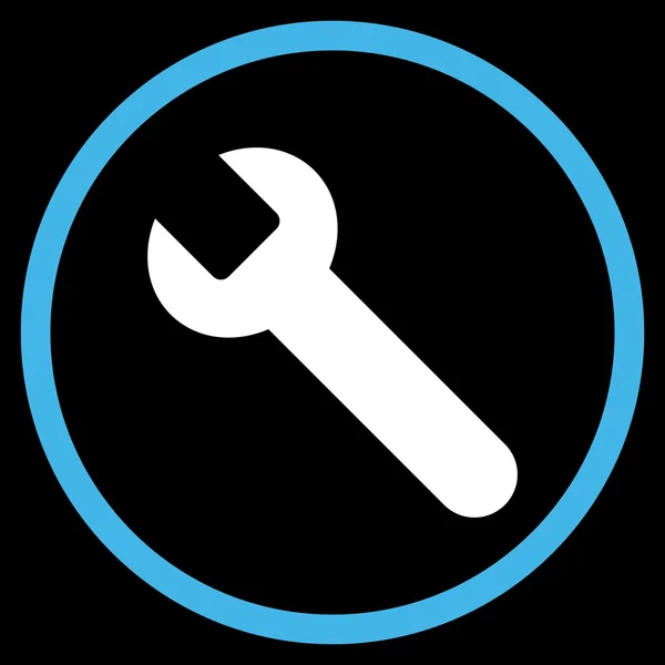 Ikona wektora płaskiego klucza płaskiego — Wektor stockowy