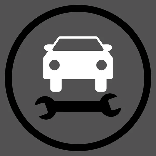 Samochód naprawy płaski wektor ikona — Wektor stockowy