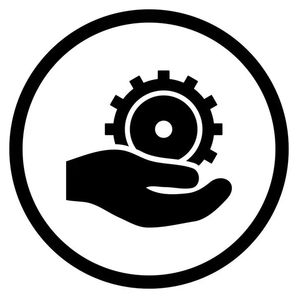 Entwicklung Service flache Vektor-Symbol — Stockvektor