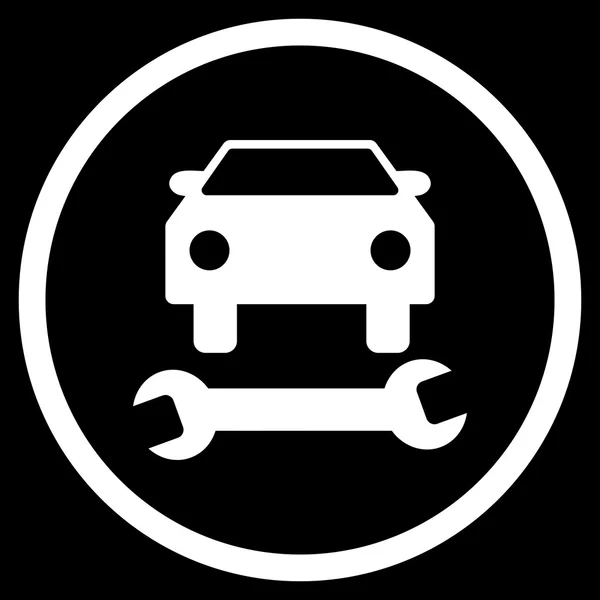 Reparación de coche plano Vector Icono — Vector de stock