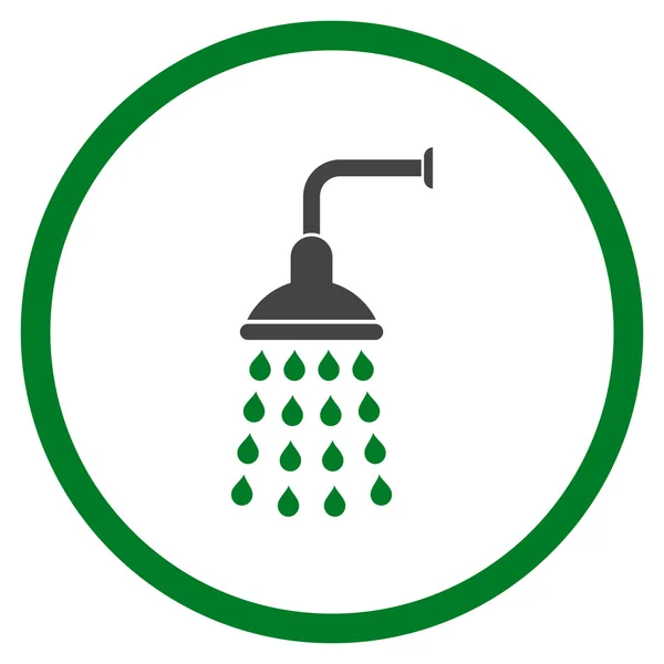 Shower Flat Vector Icon — Stock Vector