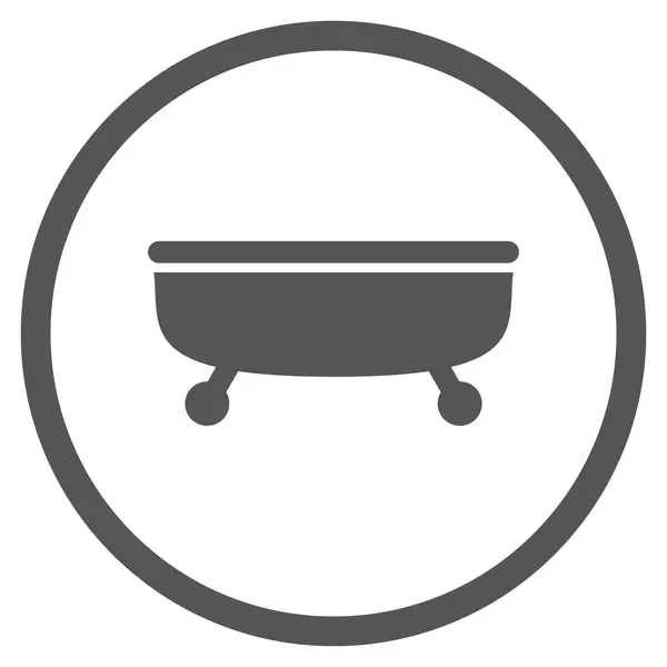 Bathtub Flat Vector Icon — Stock Vector