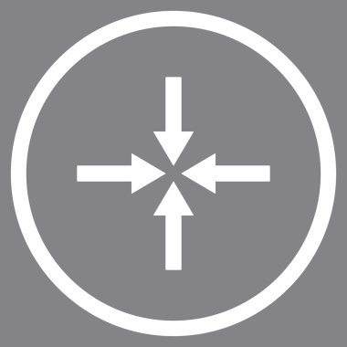 Etkisi oklar düz vektör simgesi