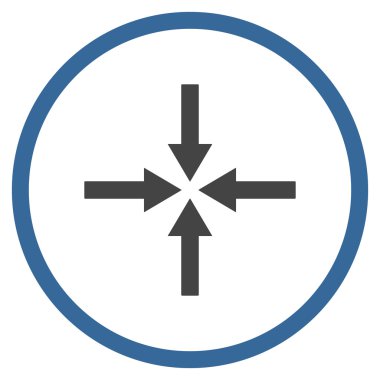 Etkisi oklar düz vektör simgesi