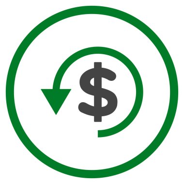 Ters ibraz düz vektör simgesi