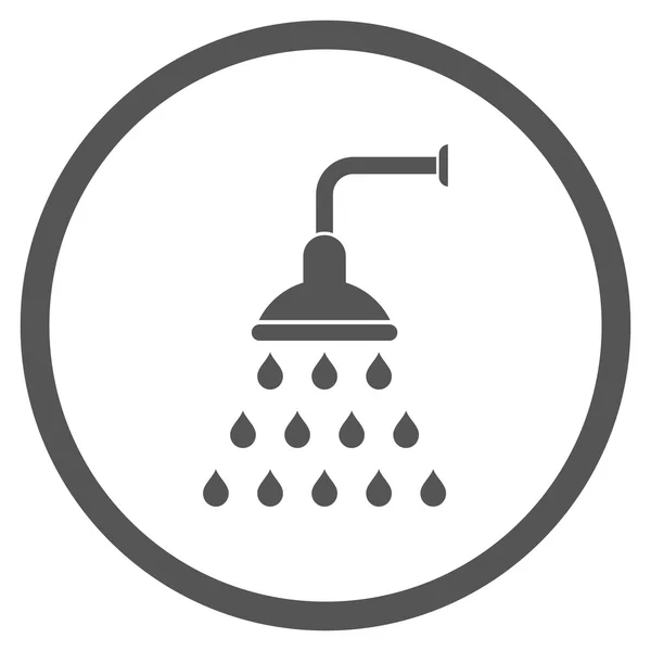 Shower Flat Vector Icon — Stock Vector