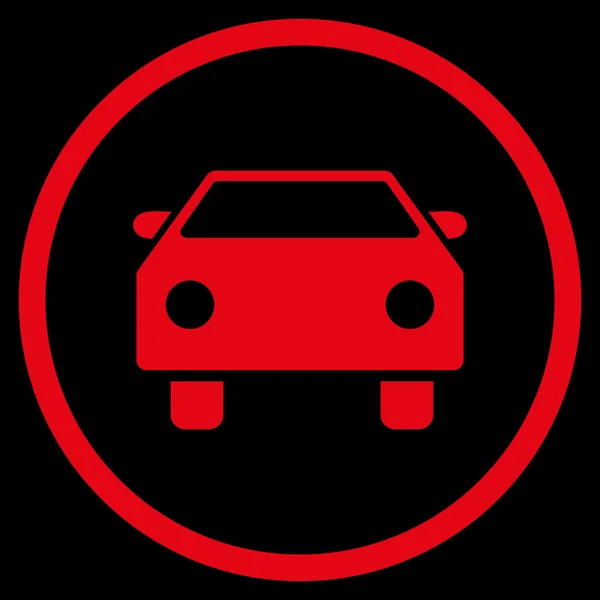 Icono de vector plano de coche — Vector de stock