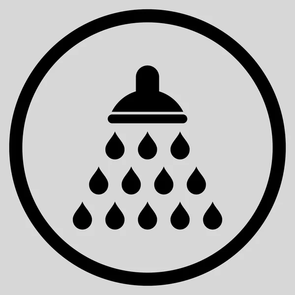 Shower Flat Vector Icon — Stockvector