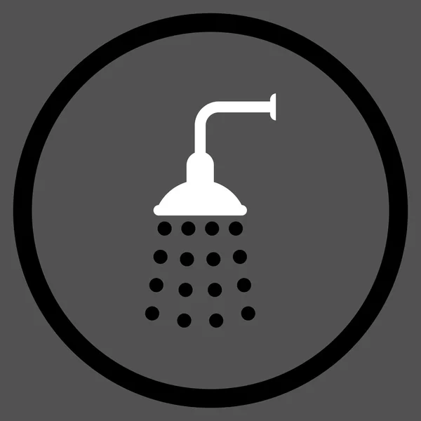 Shower Flat Vector Icon — Stockvector