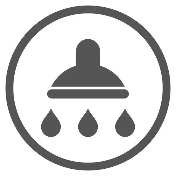 Icono de vector plano de ducha — Archivo Imágenes Vectoriales
