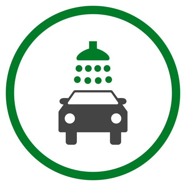 Векторная икона для автомобильного душа — стоковый вектор