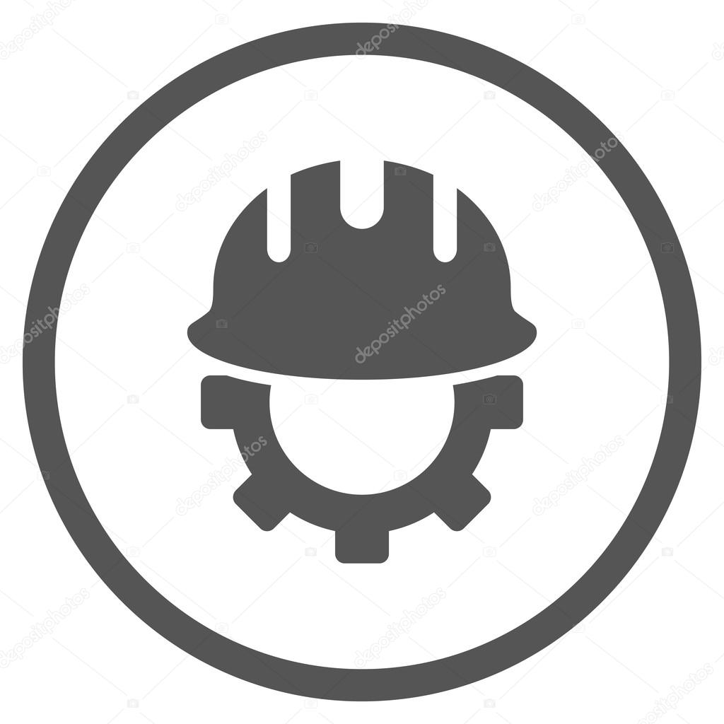 Development Hardhat Flat Vector Icon