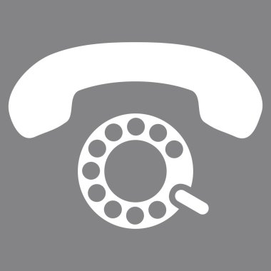 Darbeli aramayı düz vektör piktogram