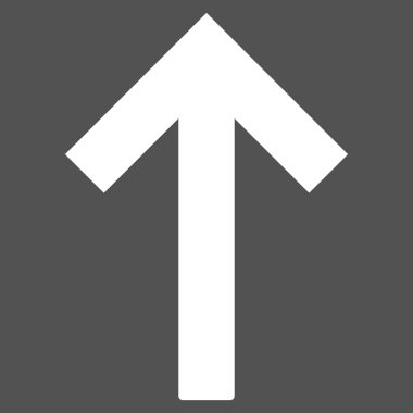 Ok düz vektör piktogram kadar