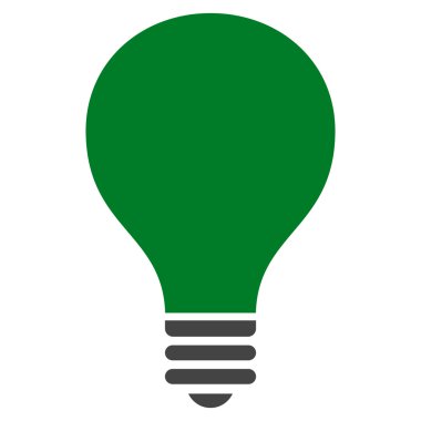 Ampul düz vektör piktogram