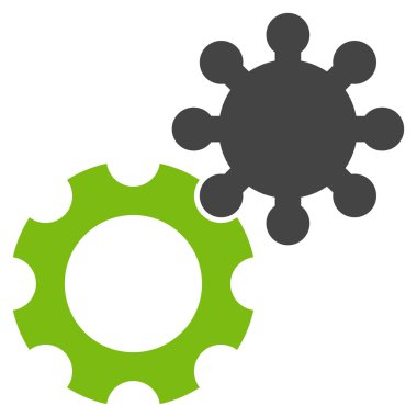 Seçenekleri düz vektör piktogram