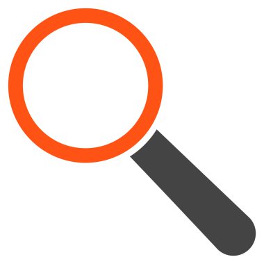 Araç düz vektör piktogram bak