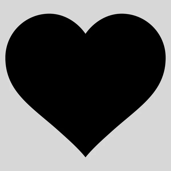 Love Heart Flat Vector Pictogram — Stock Vector
