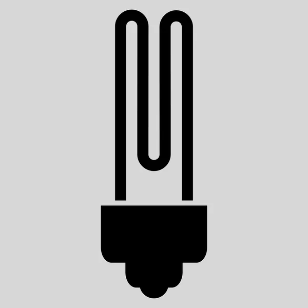 Leuchtstoffröhren flaches Vektor-Piktogramm — Stockvektor