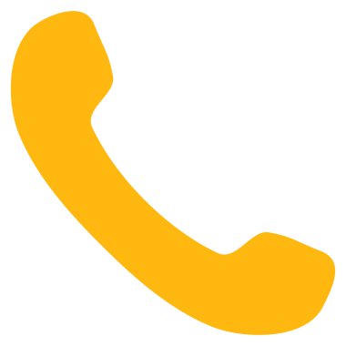 Telefon ahizesi düz vektör piktogram