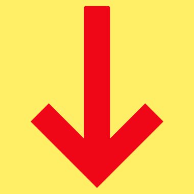 Ok düz vektör piktogram