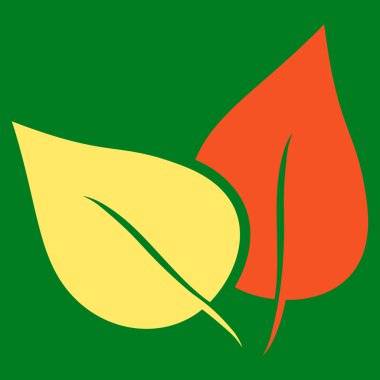 Flora Bitki düz vektör piktogram