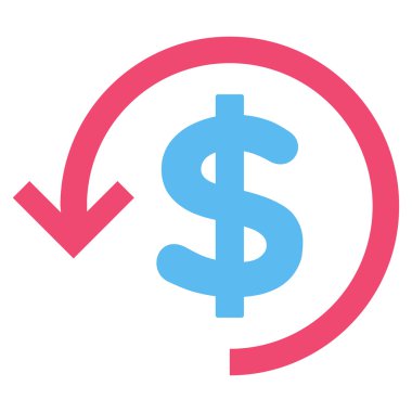 İade Flat Vector Pictogram