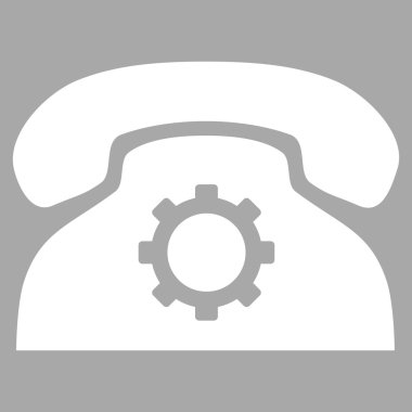 Telefon Bakım Düz Vektör Pictogram