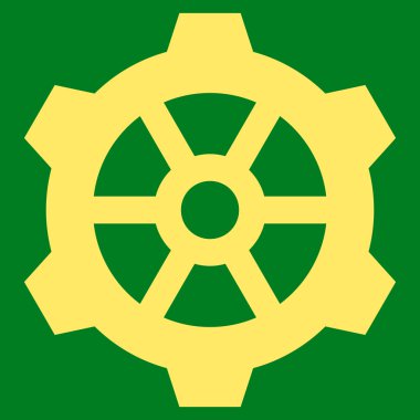 Vites düz vektör piktogram