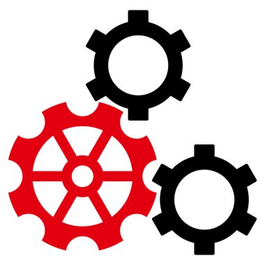 Sistem Kontrolü Düz Vektör Piktogramı