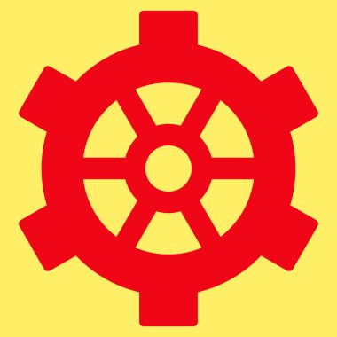 Vites düz vektör piktogram