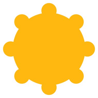 Vites düz vektör piktogram