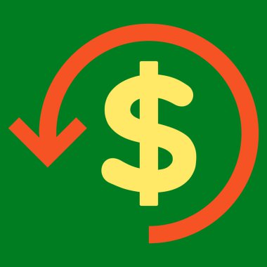 İade Flat Vector Pictogram