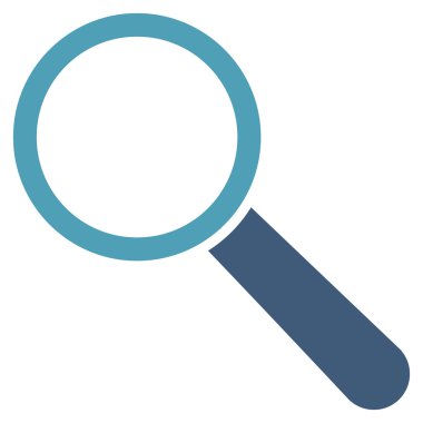 Araç düz vektör piktogram bak