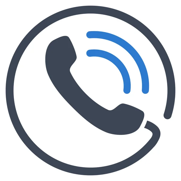 Телефонний дзвінок Плоска Векторна піктограма — стоковий вектор