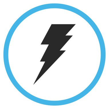 Düz Yuvarlak Vektör Simgesini Yürüt