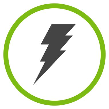 Düz Yuvarlak Vektör Simgesini Yürüt