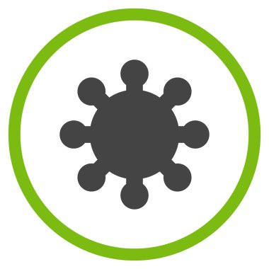 Vites düz yuvarlak vektör simgesi