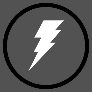 Düz Vektör Yuvarlak Simgeyi Yürüt