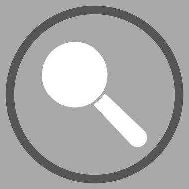 Arama Aracı Düz Vektör Yuvarlak Simge