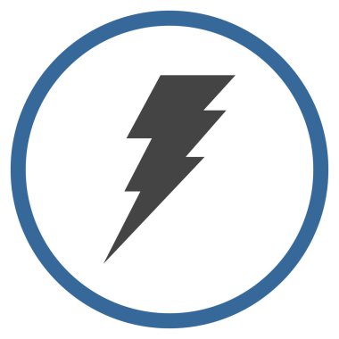 Düz Vektör Yuvarlak Simgeyi Yürüt